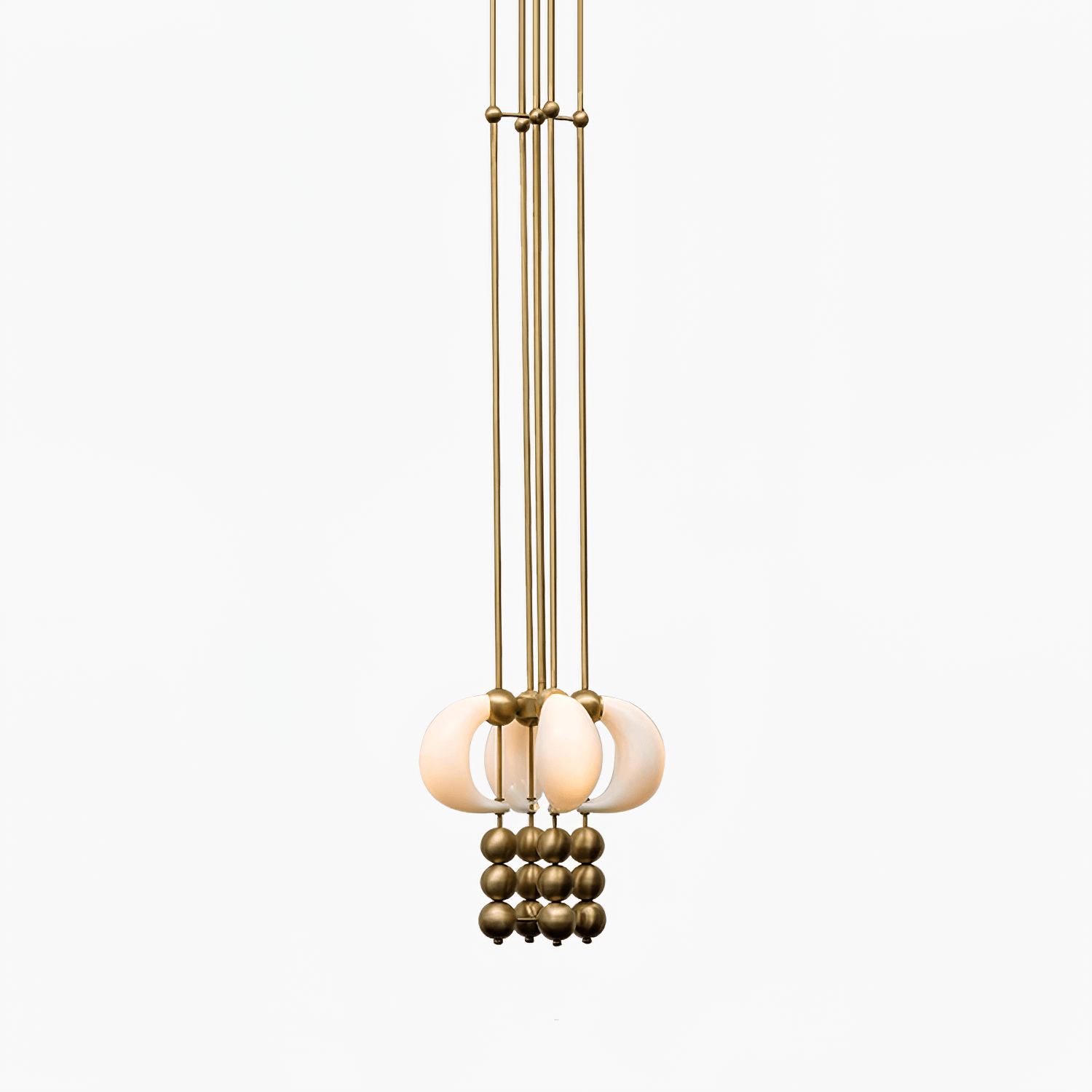 Orbitaler Suspension Élégante Blanche