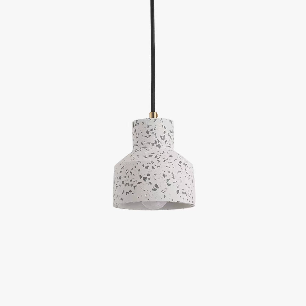 Valentina Suspension Rond Décor Nordique, Métal/Ciment, 4 Couleur, Salon