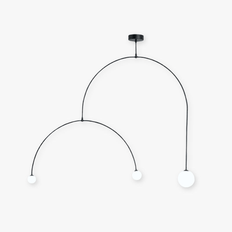 Arisha Suspension Moderne Linéaire au Design Minimaliste Salle à manger