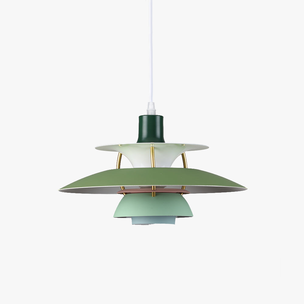 Aria Suspension Macaron avec Abat-Jour, 15 Coloris