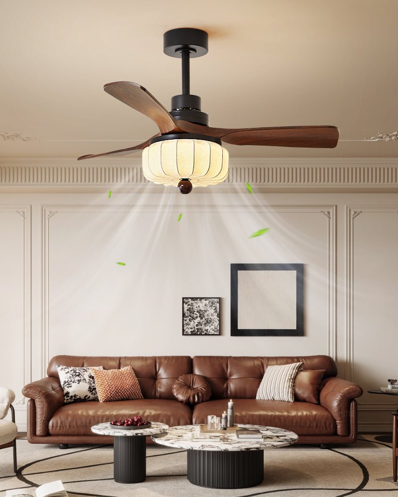 Elira Plafonnier Ventilateur Vintage
