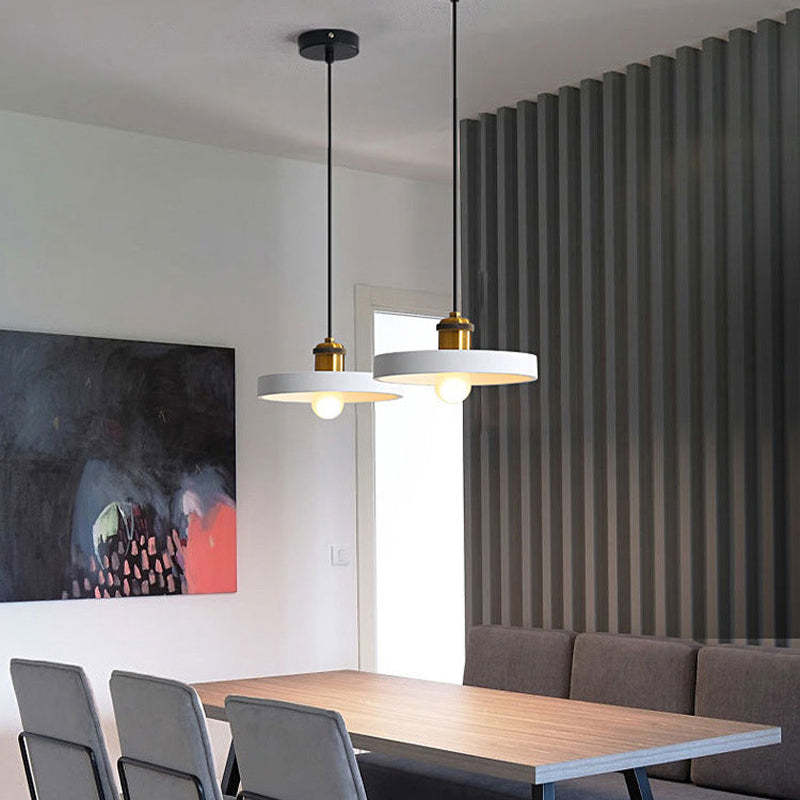Aira Luminaires Suspension Nordique Blanc/Orange/Noir/Gris, Salon