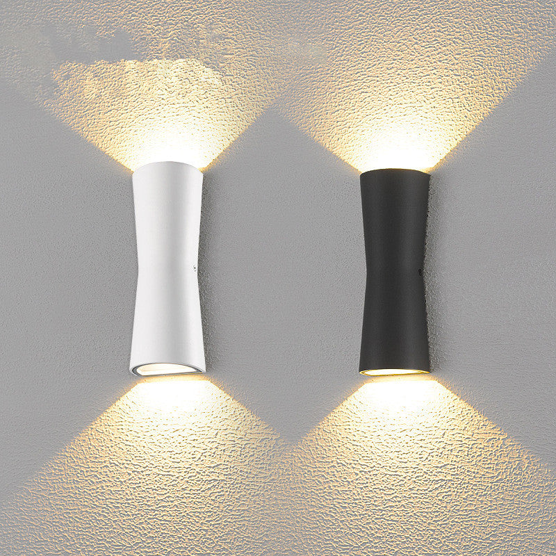 Ray Applique Murale Torche Moderne Noir/Blanc, Balcon
