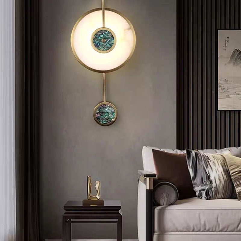 Arisha Applique murale de couleur Lumière pour allée d'escalier de luxe Lampe créative