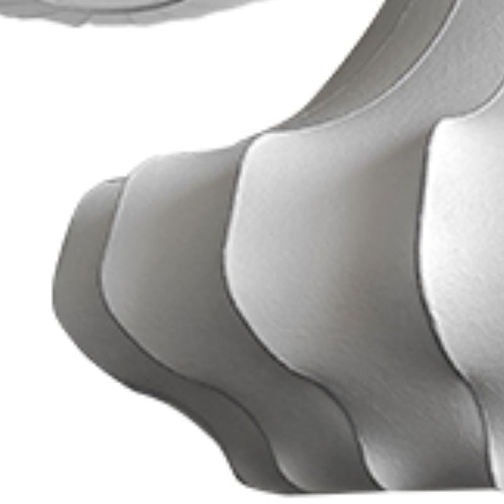 Ritta Design Italien Luminaires Suspensions Moderne Métal Soie Blanc Salle à Manger