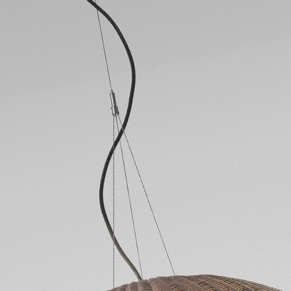Ritta Suspension Extérieure Landerne Simple, Bambou, Bois, Jardin