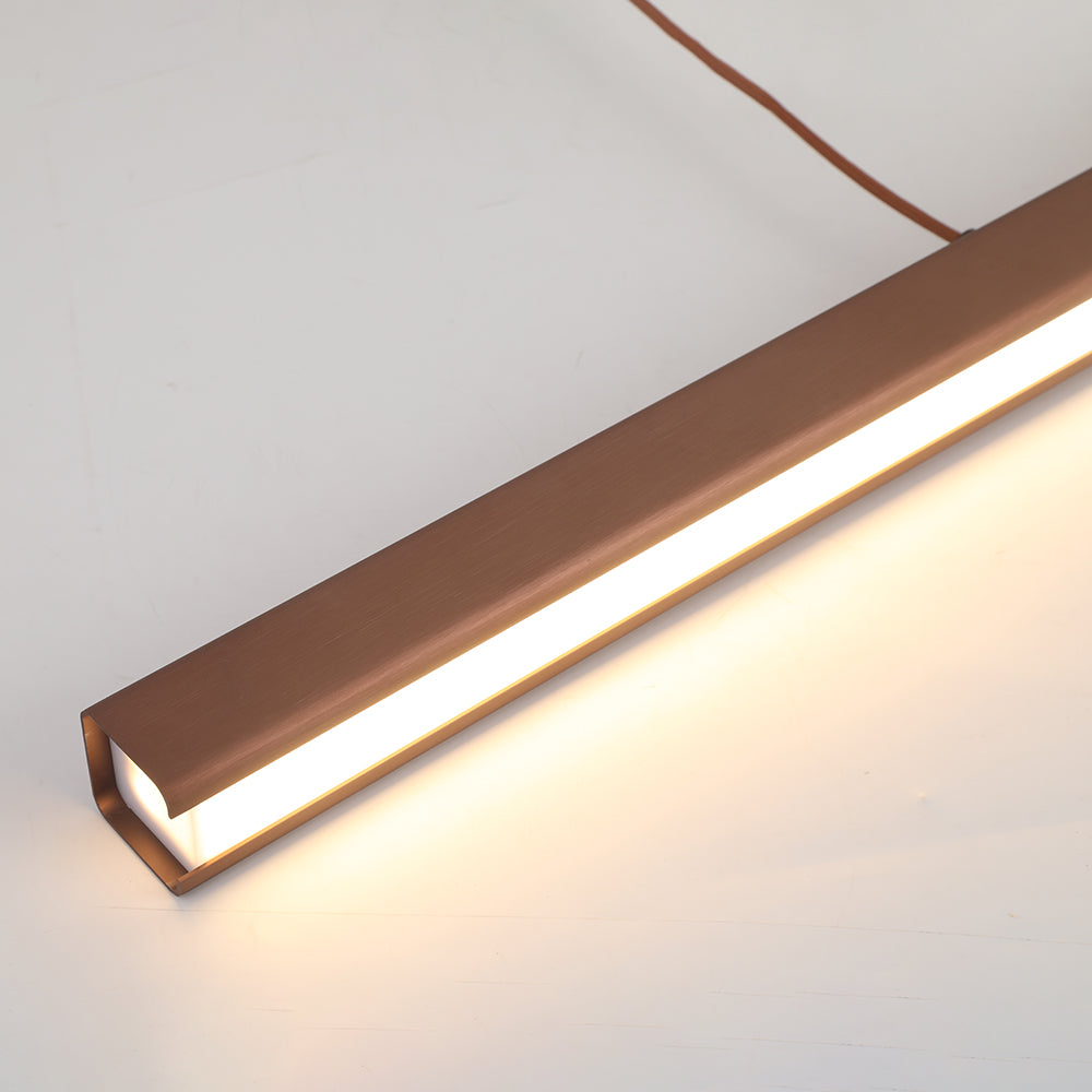 Arisha Suspension Linéaire Moderne  Noir/Marron Salon