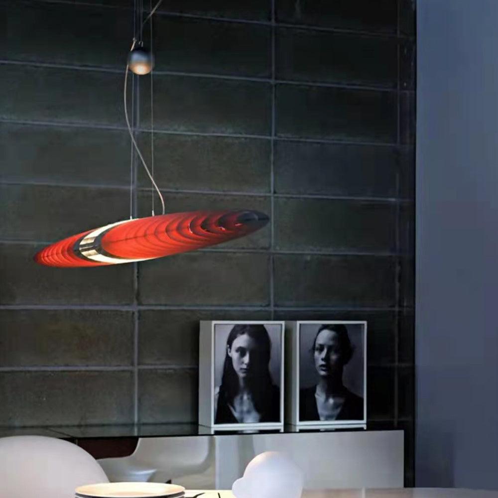 Arisha Suspension Feuille Contemporaine, Acier Inoxydable/Acrylique, Chambre