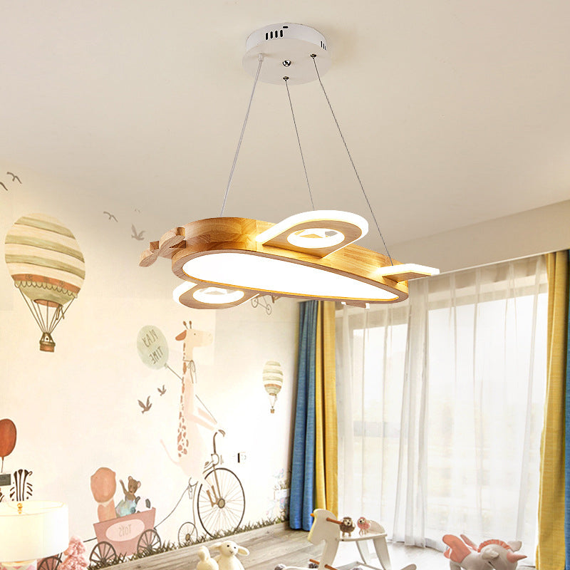 Aria  Luminaire Suspension en Forme d'avion, Chambre d'enfant