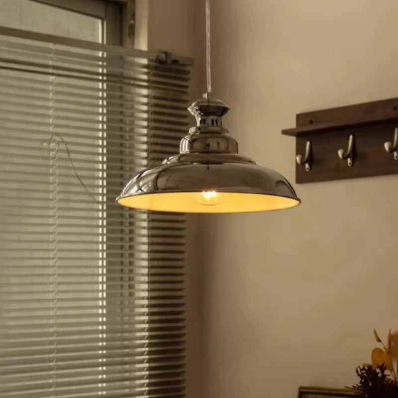 Silva Industriel LED Suspension Chromé Métal Salon/Chambre À Coucher
