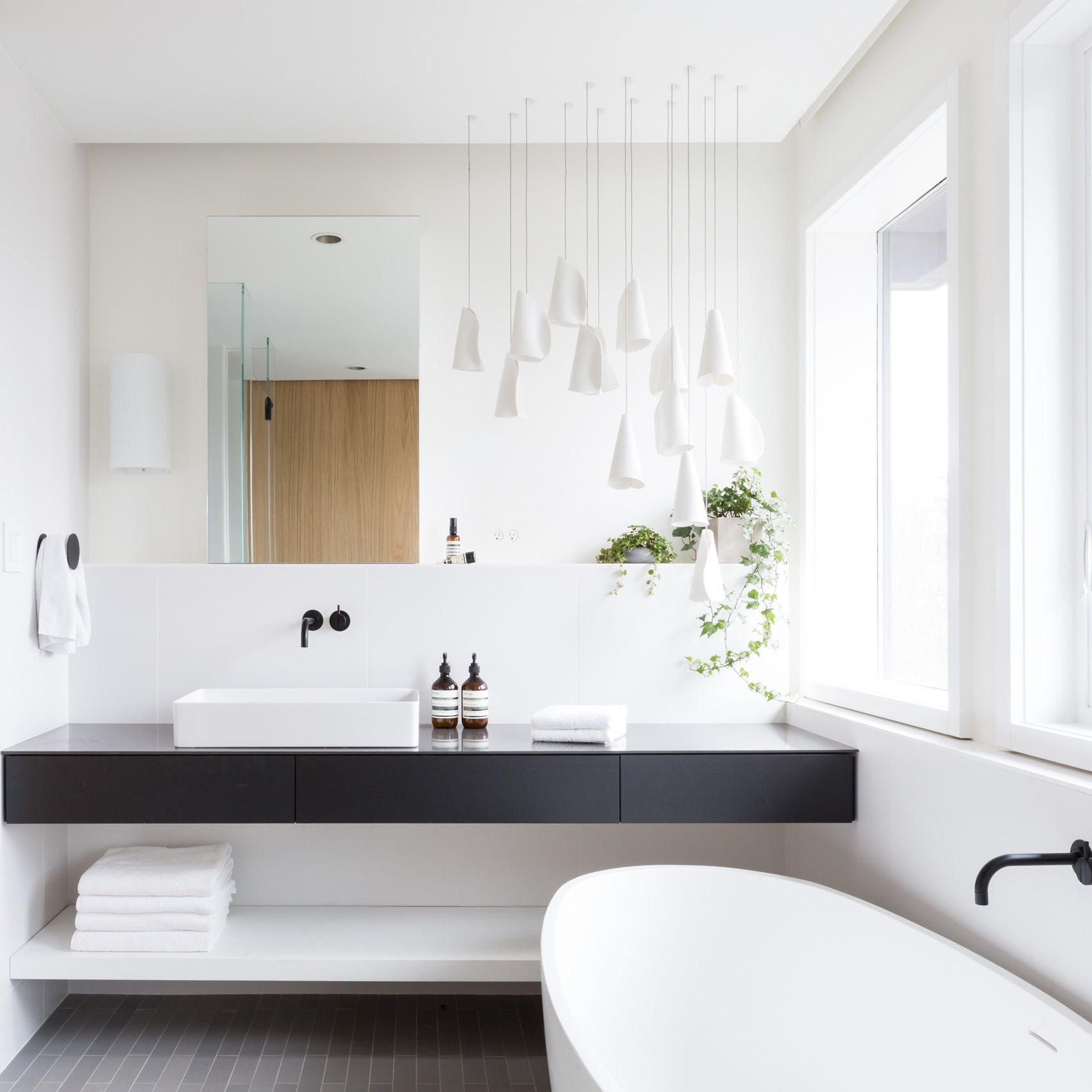 Olshaion Geometric Ceramic Pendant Light - Blowlighting