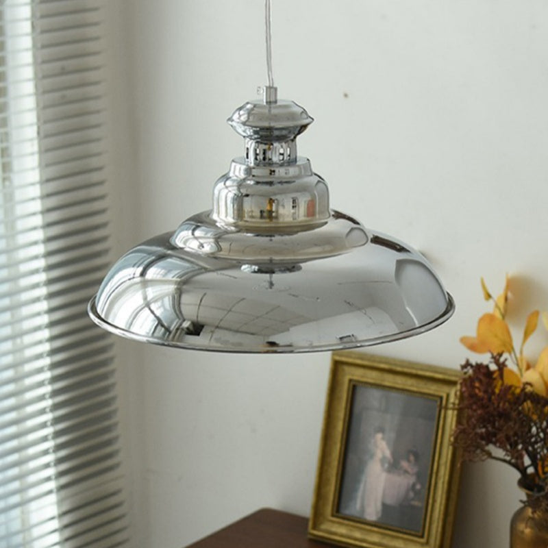 Silva Industriel LED Suspension Chromé Métal Salon/Chambre À Coucher