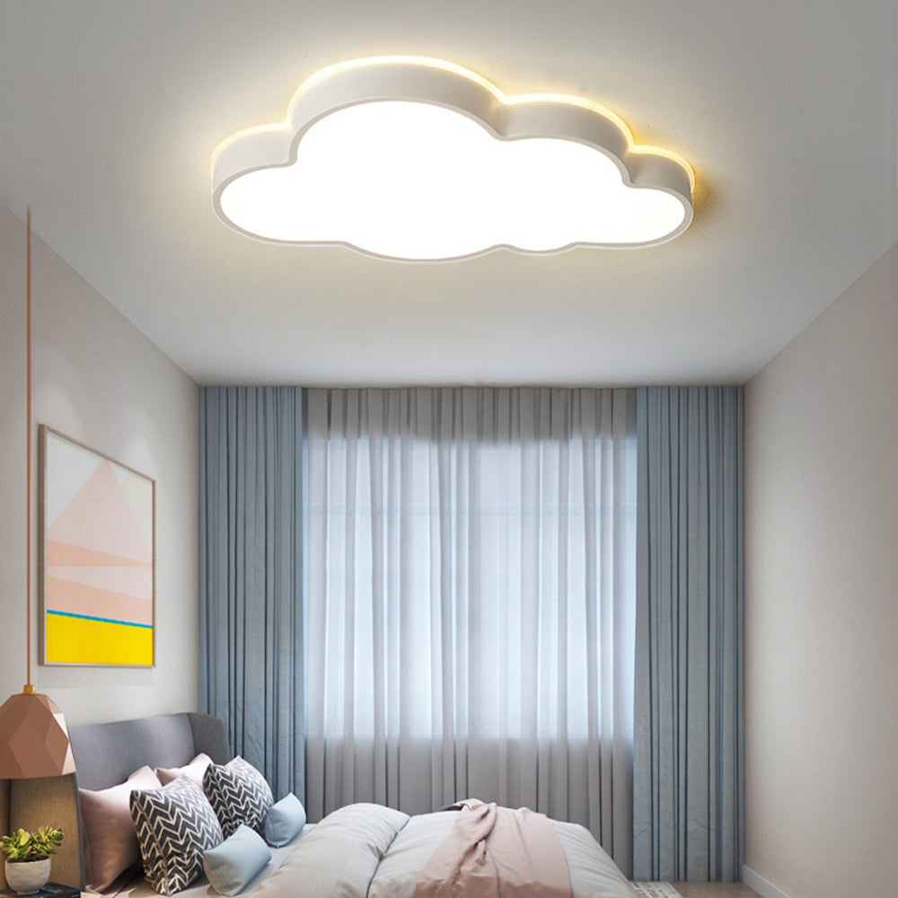 Aria Design LED Plafonnier Nuage Moderne Blanc Salon/Chambre à Coucher