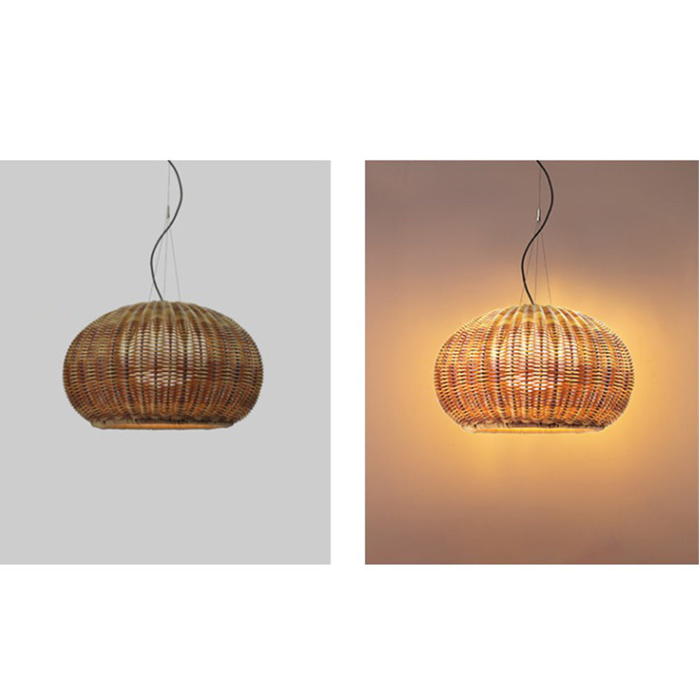 Ritta Suspension Extérieure Landerne Simple, Bambou, Bois, Jardin