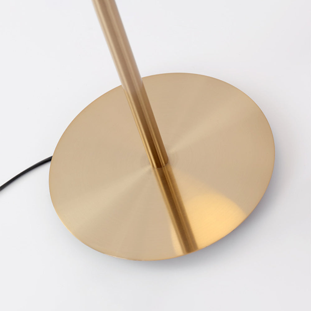 Valentina Lampadaire Globe Moderne, Métal/Verre, Or, Chambre à Coucher