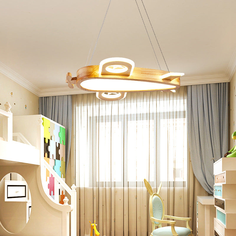Aria  Luminaire Suspension en Forme d'avion, Chambre d'enfant