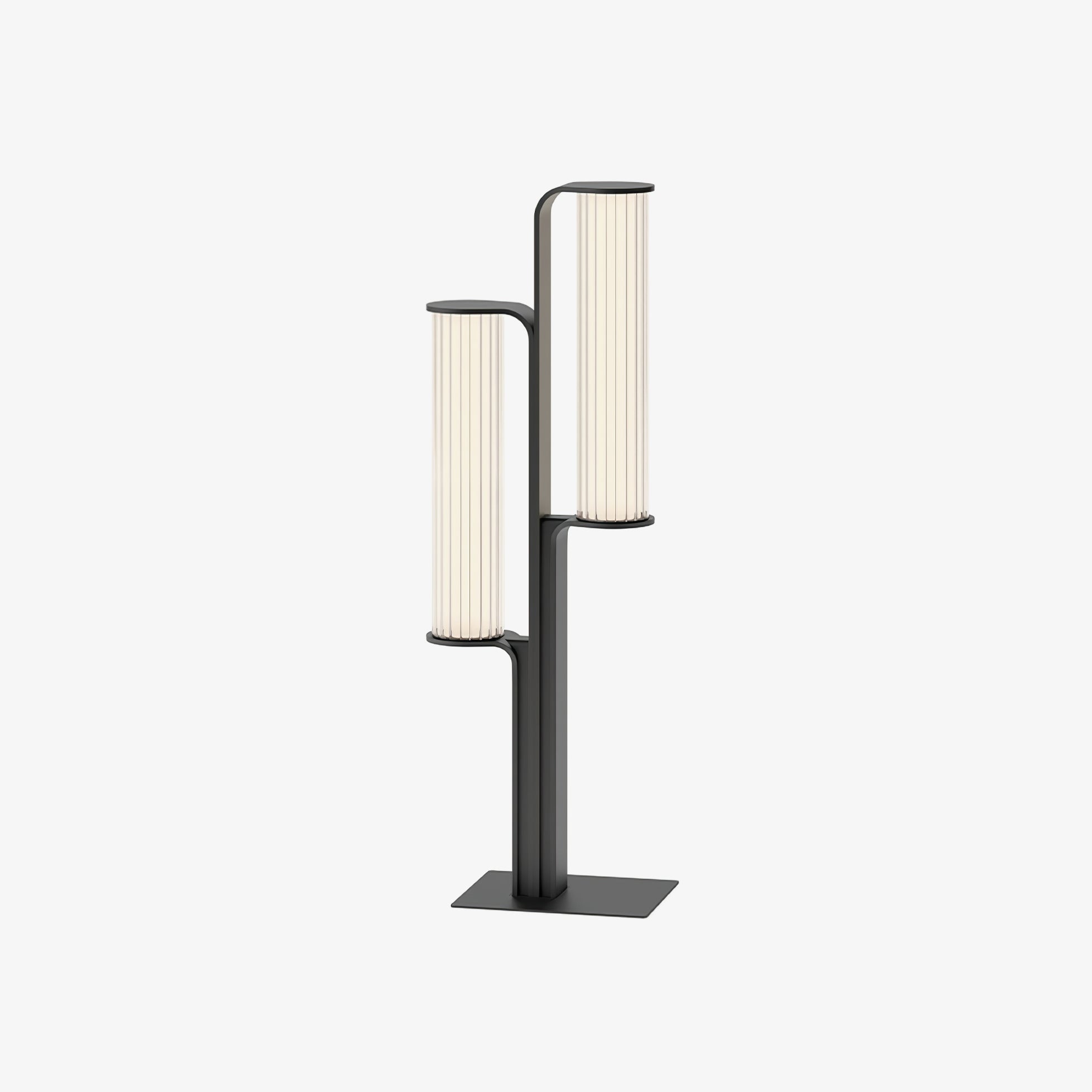 Lumo Arc Duo Acier Inoxydable Lampe Extérieure
