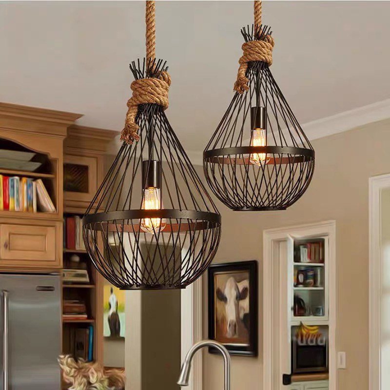 Epoch Suspension Luminaire LED Industrielle Métal Salon