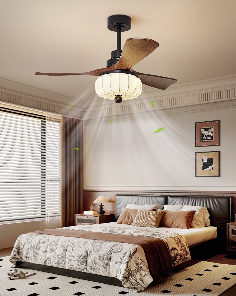 Elira Plafonnier Ventilateur Vintage