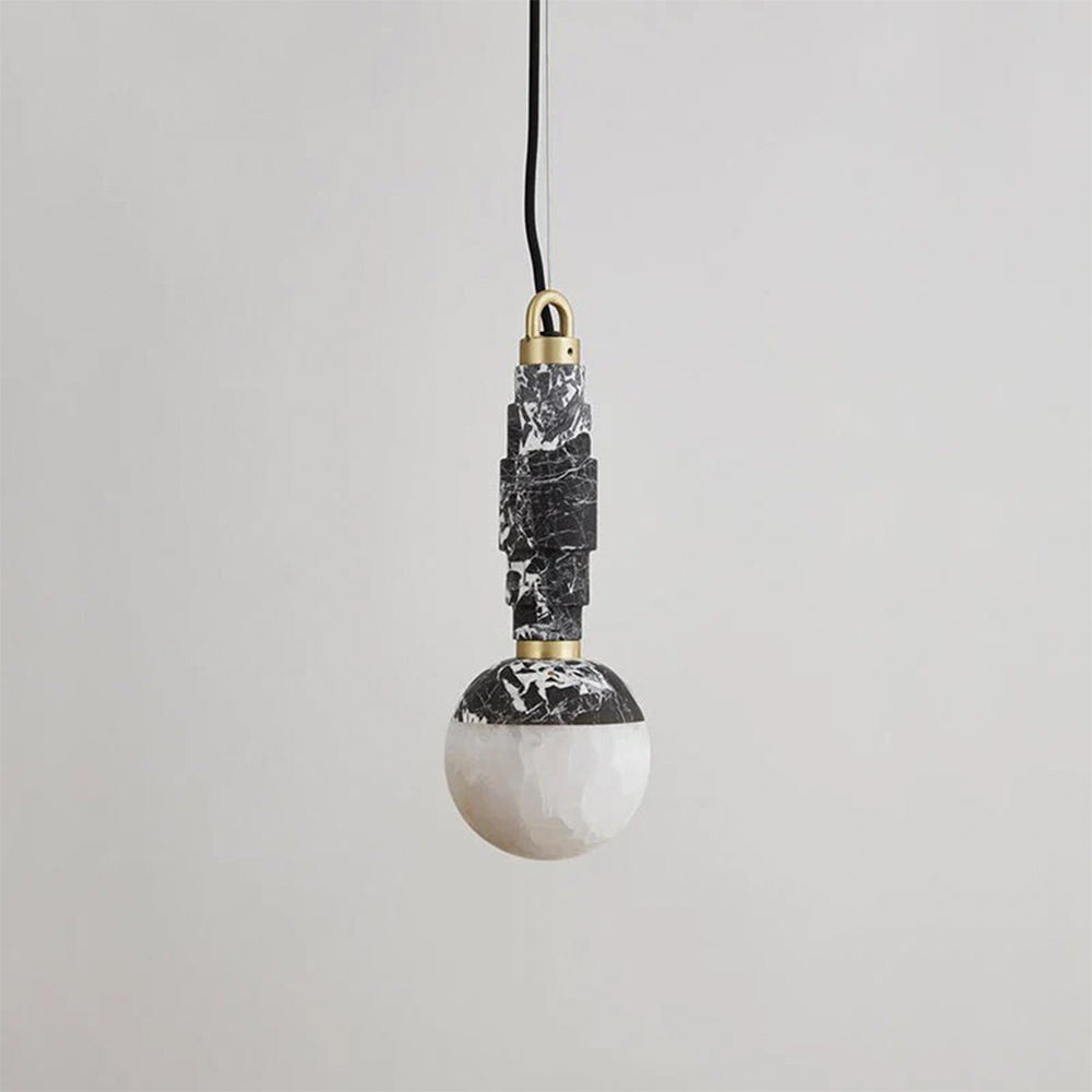 Vevinir Suspension Marbre Albâtre Minimaliste Moderne