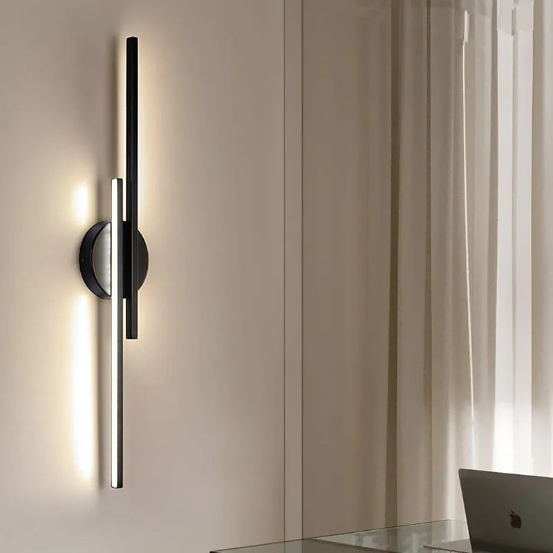 Arisha Applique Murale Linéaire Moderne Chambre à Coucher