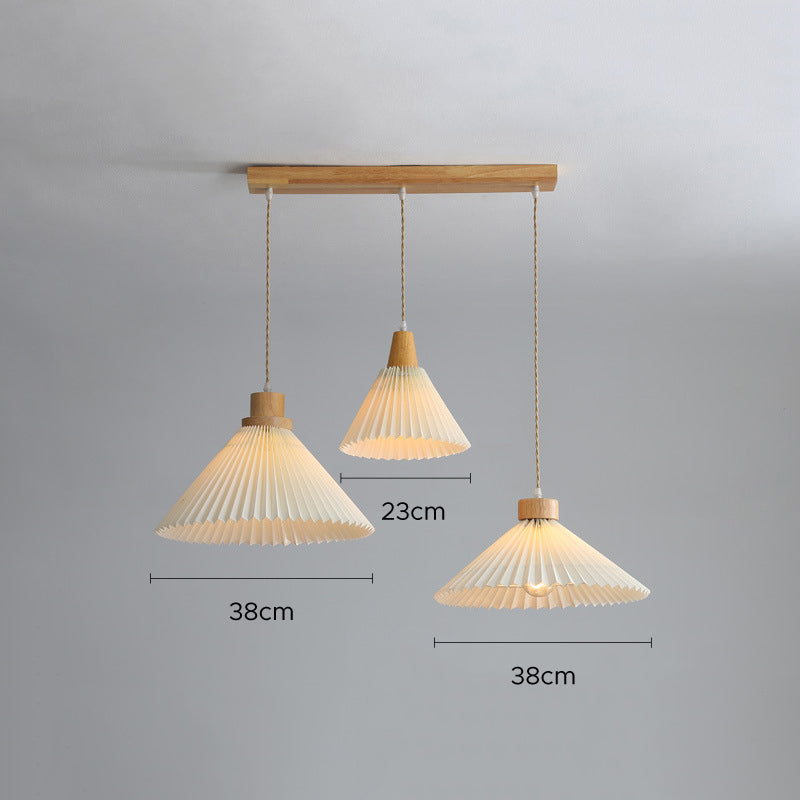 Ritta Suspension Cluster, Plissé 4 Styles