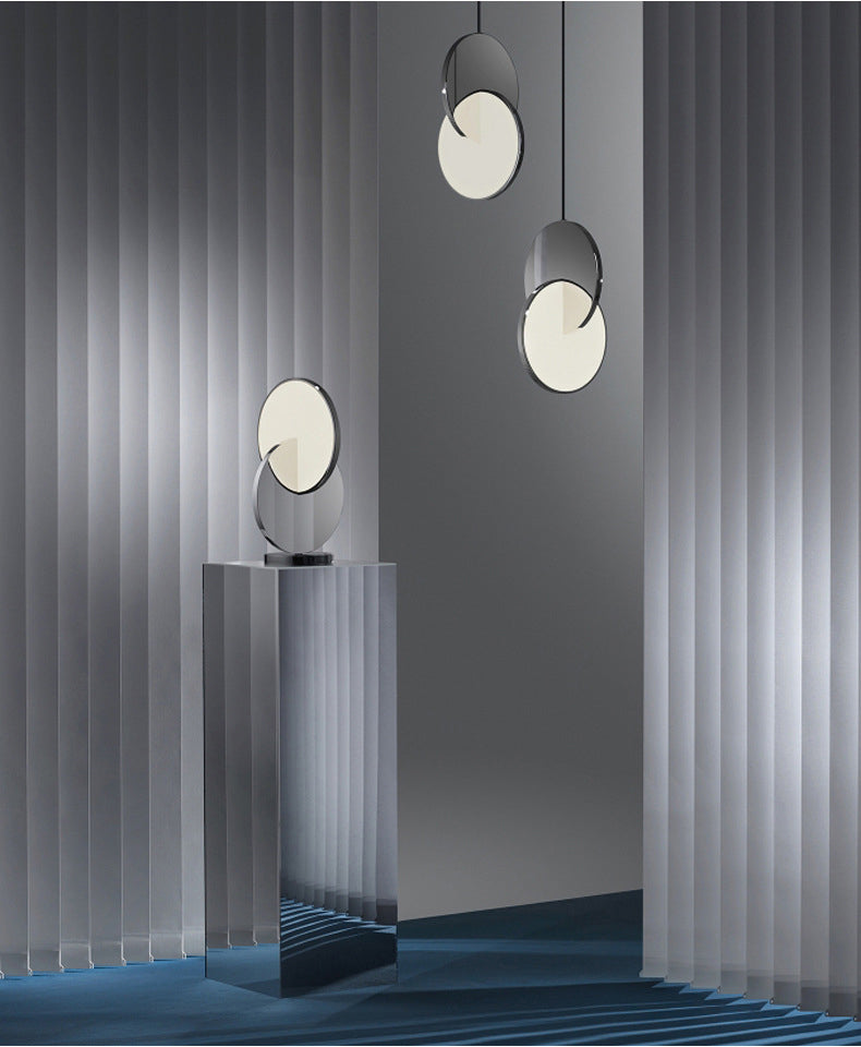 Arisha Luminaires Suspension  Minimaliste Métal Or/Argent Salon