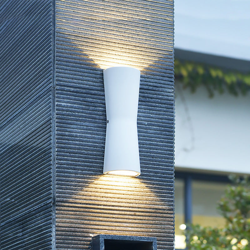 Ray Applique Murale Torche Moderne Noir/Blanc, Balcon