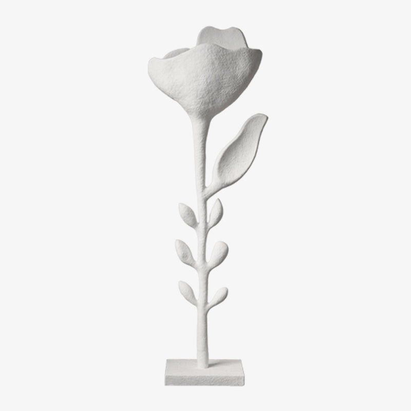 Brilo Lampadaire Élégant en Fibre de Verre Florae