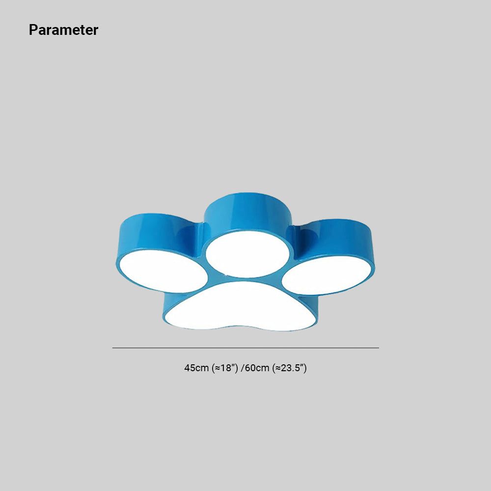 Arisha Moderne LED Plafonnier Jaune/Bleu/Vert Acrylique Salon