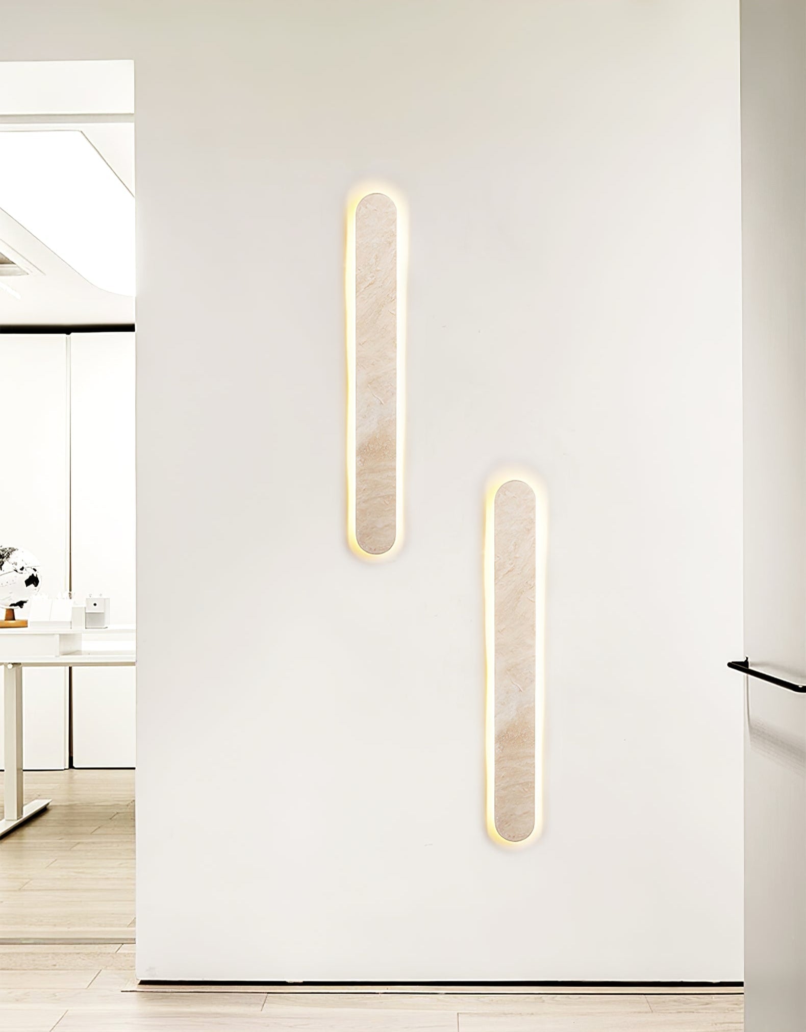 Elraee Travertine Wall Light - Letslighting