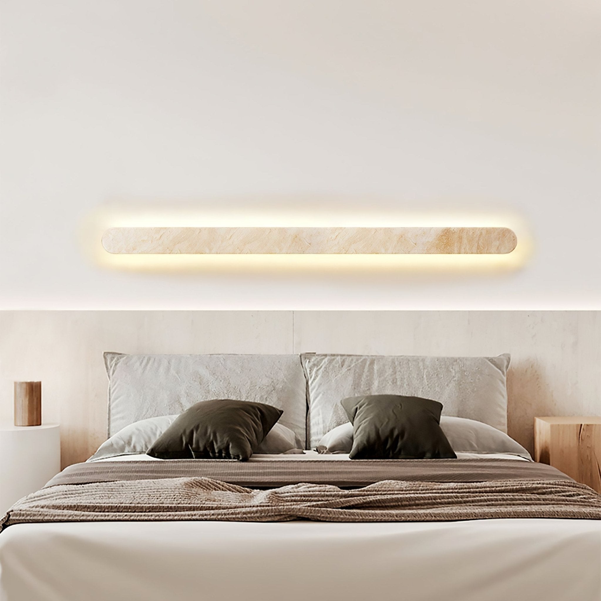 Elraee Travertine Wall Light - Letslighting
