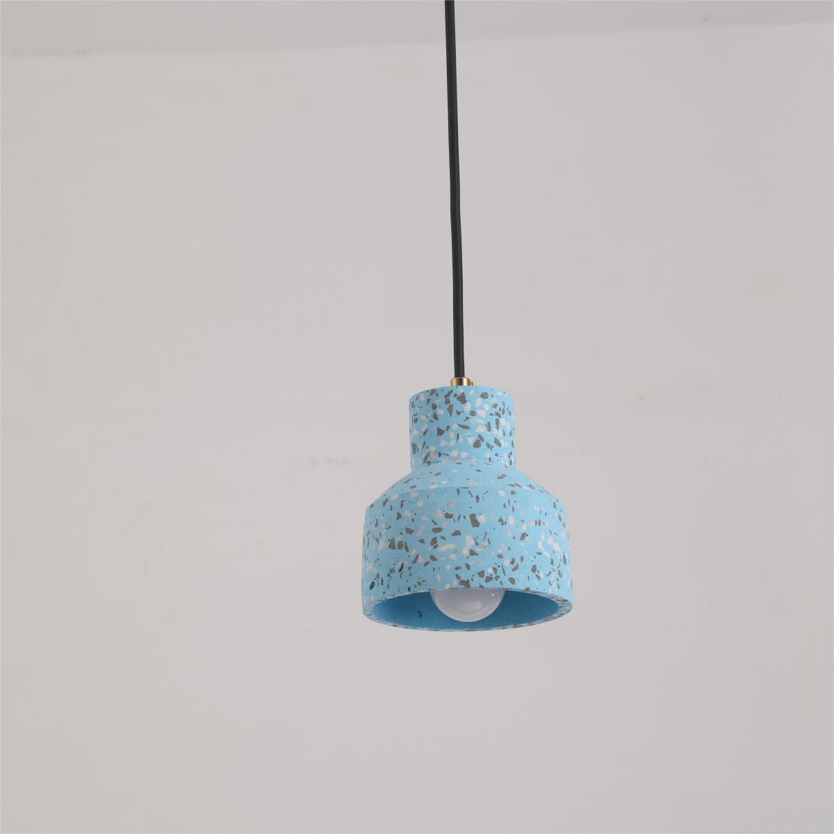 Valentina Suspension Rond Décor Nordique, Métal/Ciment, 4 Couleur, Salon