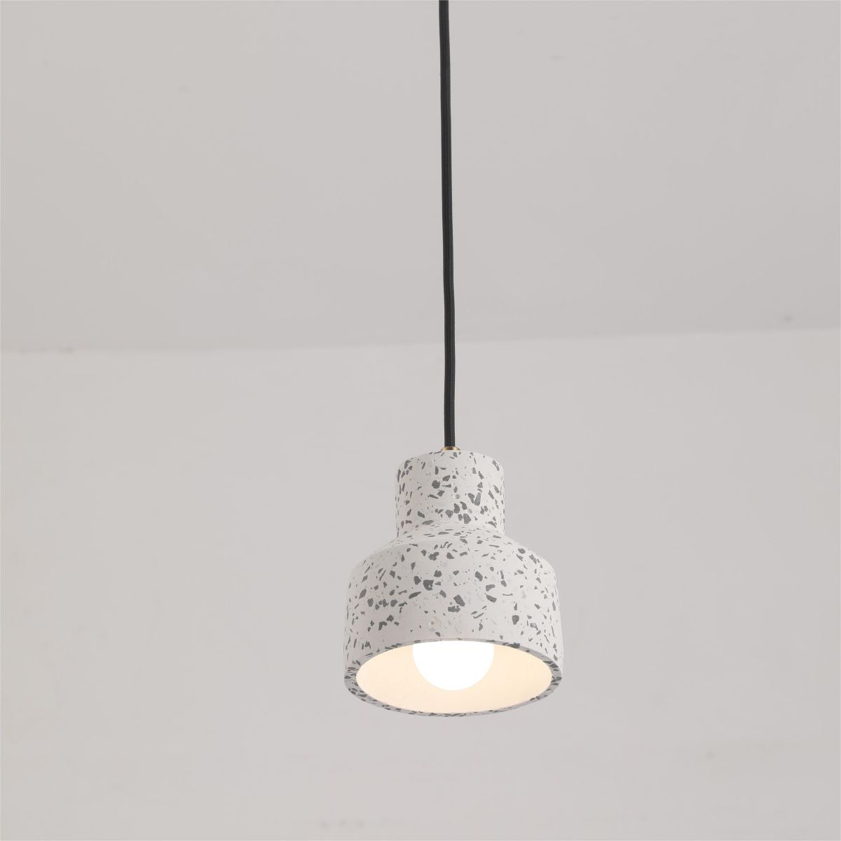 Valentina Suspension Rond Décor Nordique, Métal/Ciment, 4 Couleur, Salon