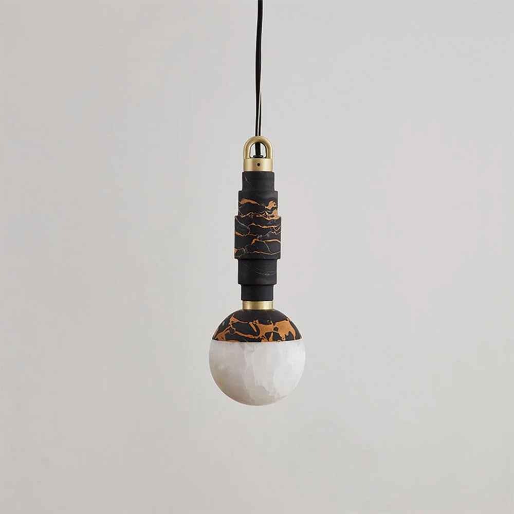 Vevinir Suspension Marbre Albâtre Minimaliste Moderne