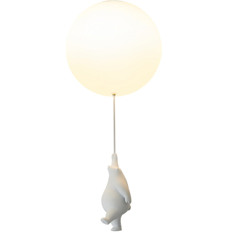 Aria Suspension/ Plafonnier Ballon Moderne, Résine Chambre