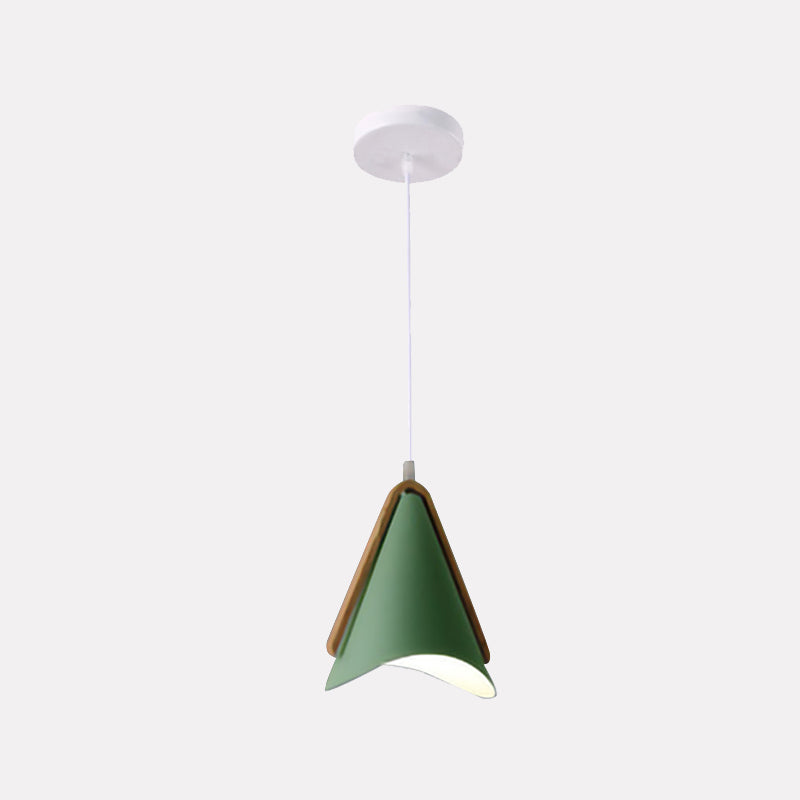 Valentina  Suspension 5 Couleurs, Bois/Métal Vert/Rose Salon