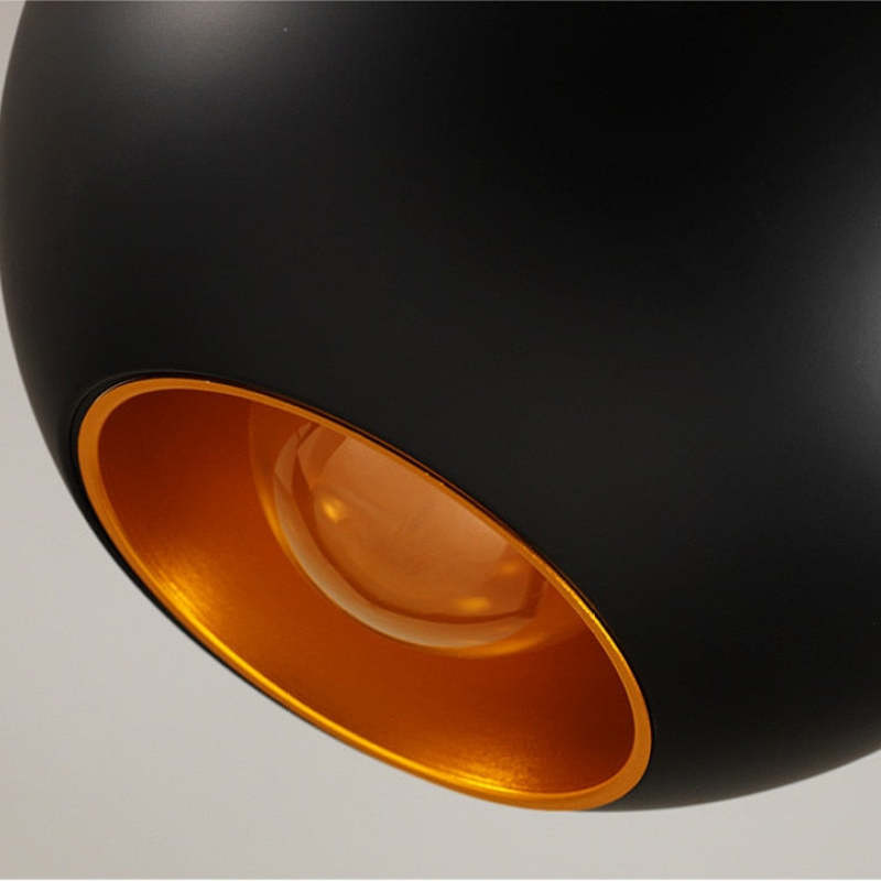 Arisha Suspension LED, Noir & Blanc, D 25/35CM