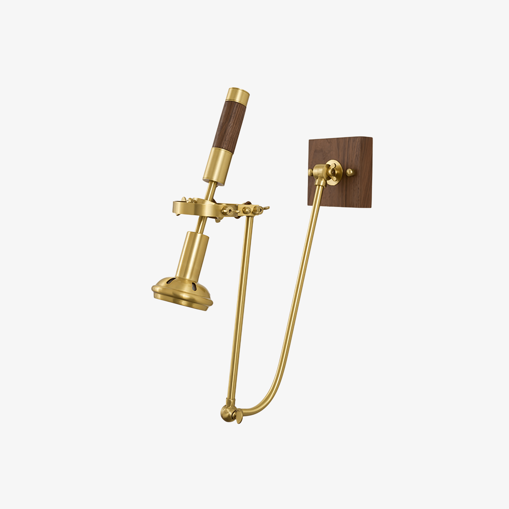 Articulated Moderne Minimaliste Bois Métal Applique Murale Lumière