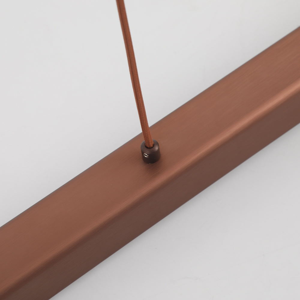 Arisha Suspension Linéaire Moderne  Noir/Marron Salon