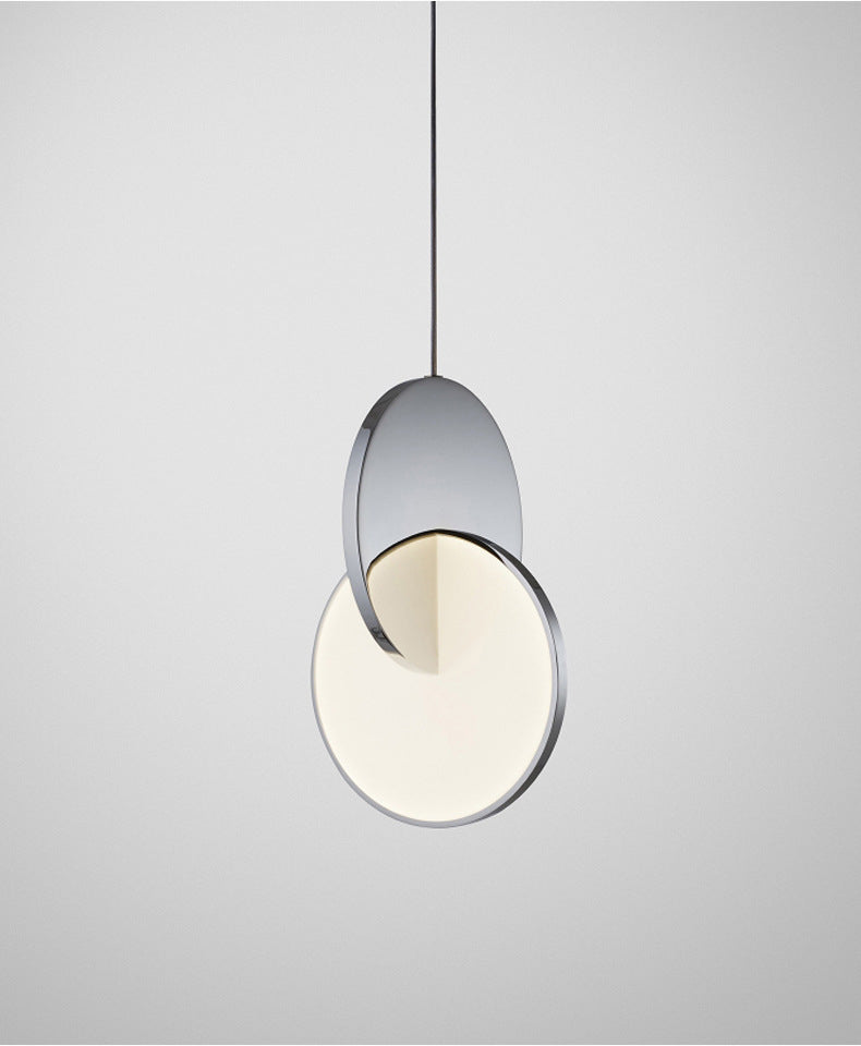 Arisha Luminaires Suspension  Minimaliste Métal Or/Argent Salon