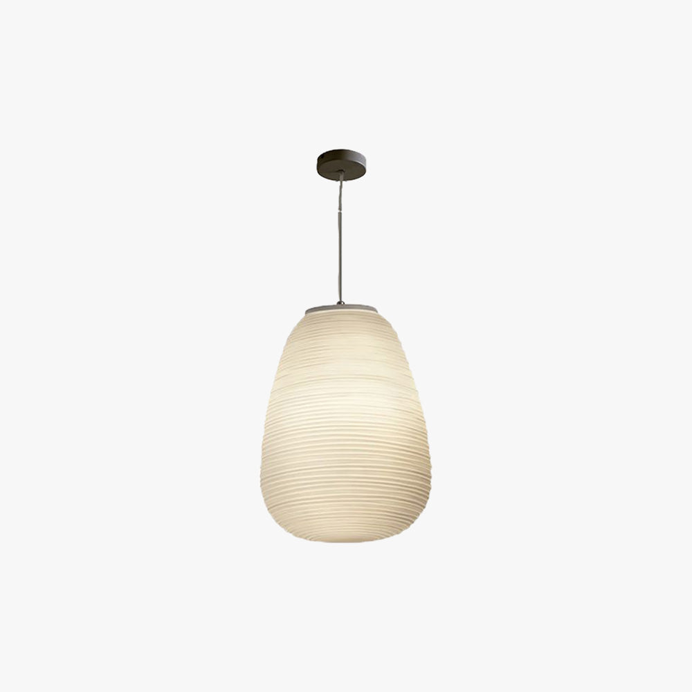 Ritta Design LED Suspension Blanc Verre Métal Chambre à coucher