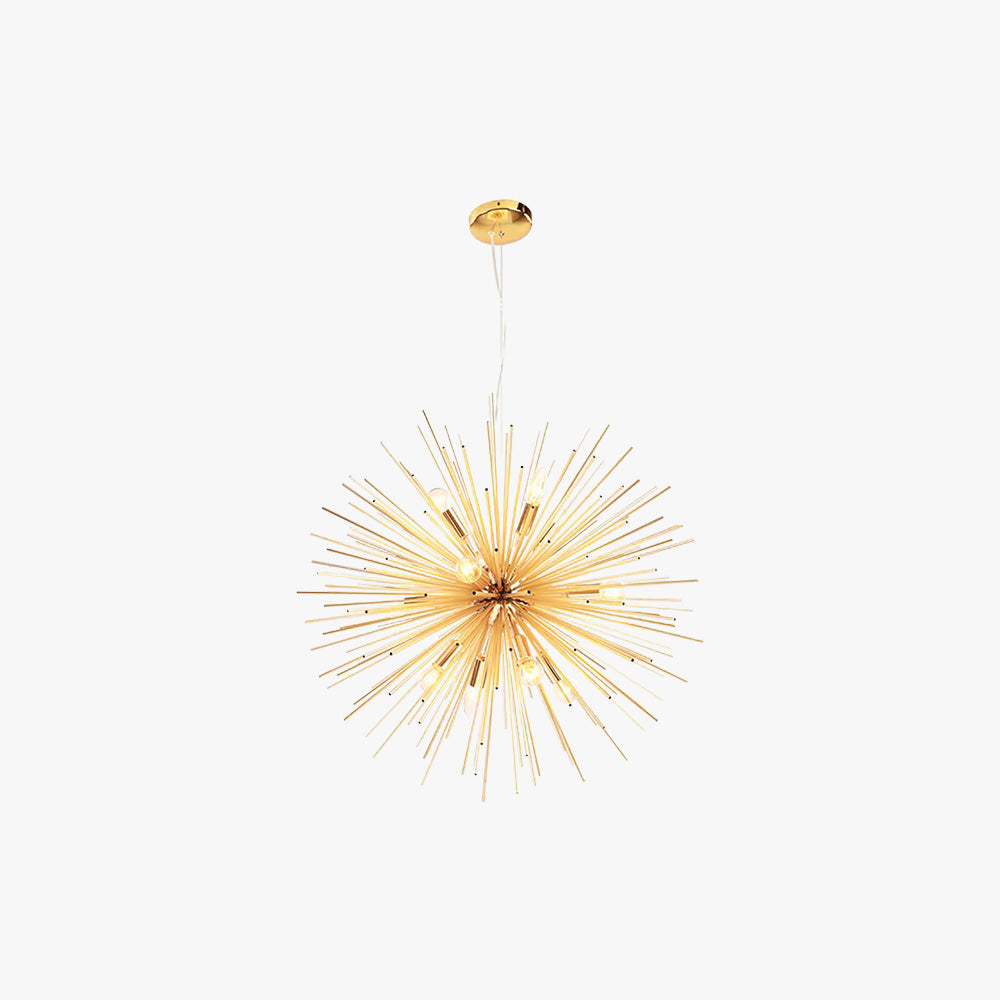 Valentina Design LED Suspension Or Métal Salle à manger Salon Chambre à coucher