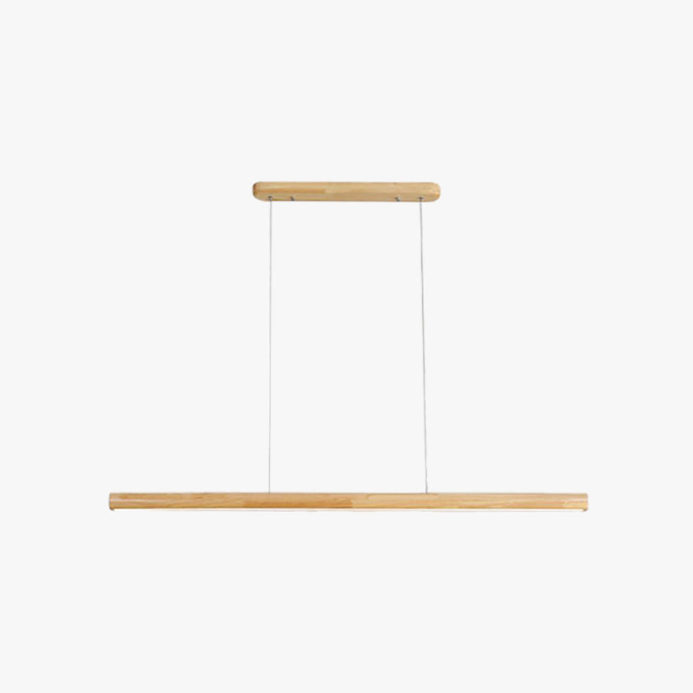 Muto Moderne LED Suspension Métal Bois Chambre à coucher Salon