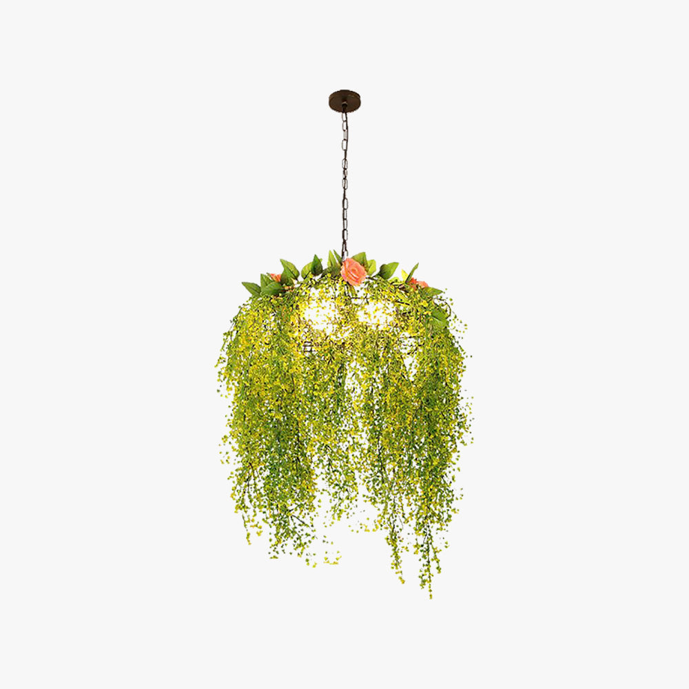 Ritta Design LED Suspension Vert Métal Chambre à coucher Salon