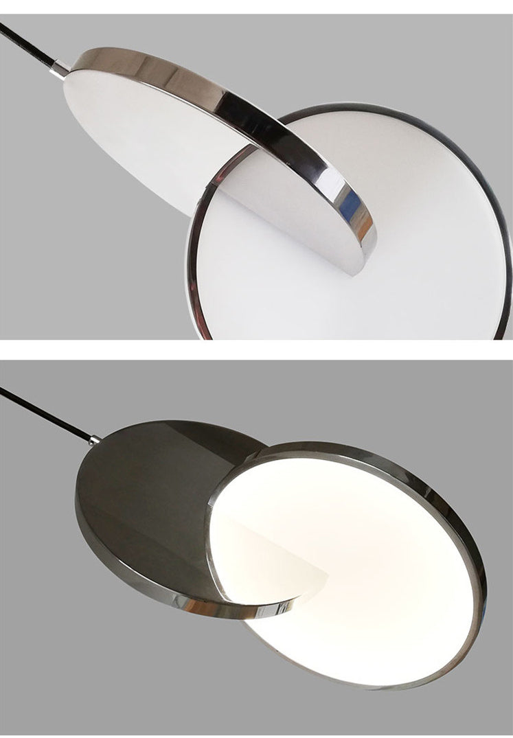 Arisha Luminaires Suspension  Minimaliste Métal Or/Argent Salon