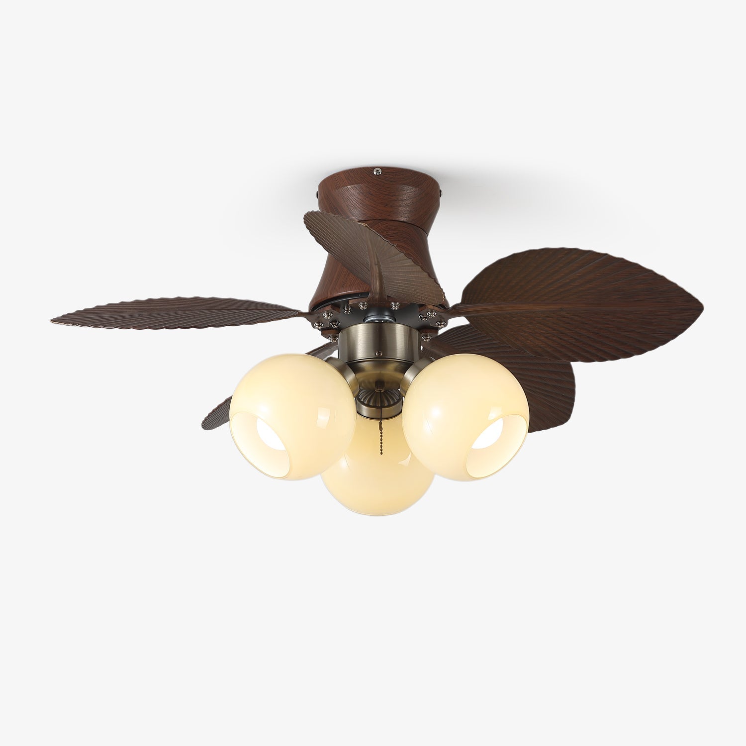 Tropi Plafonnier Ventilateur Élégant Lumineux