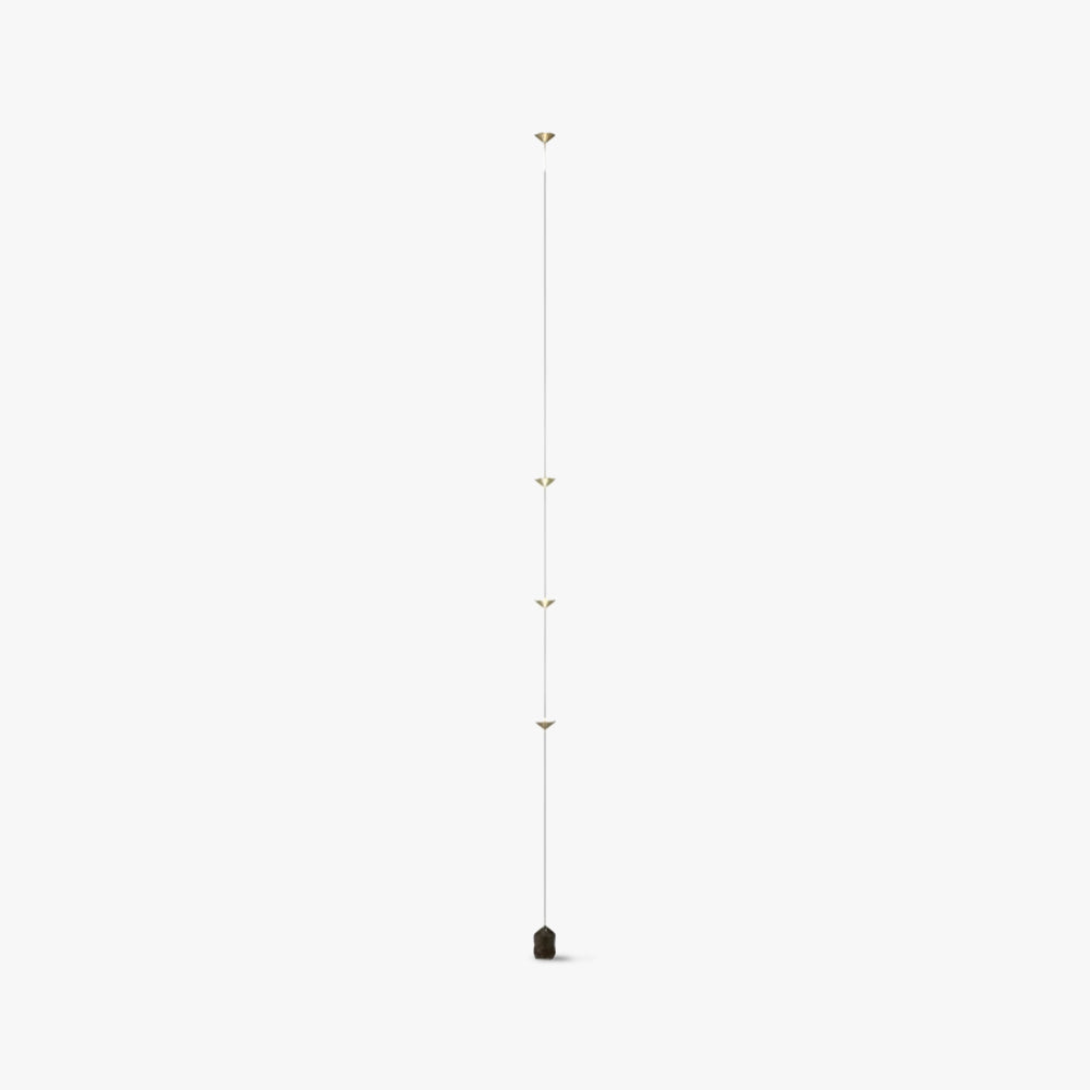 Ray Lampadaire Linéaire Minimaliste, 3 Ampoules, Chambre