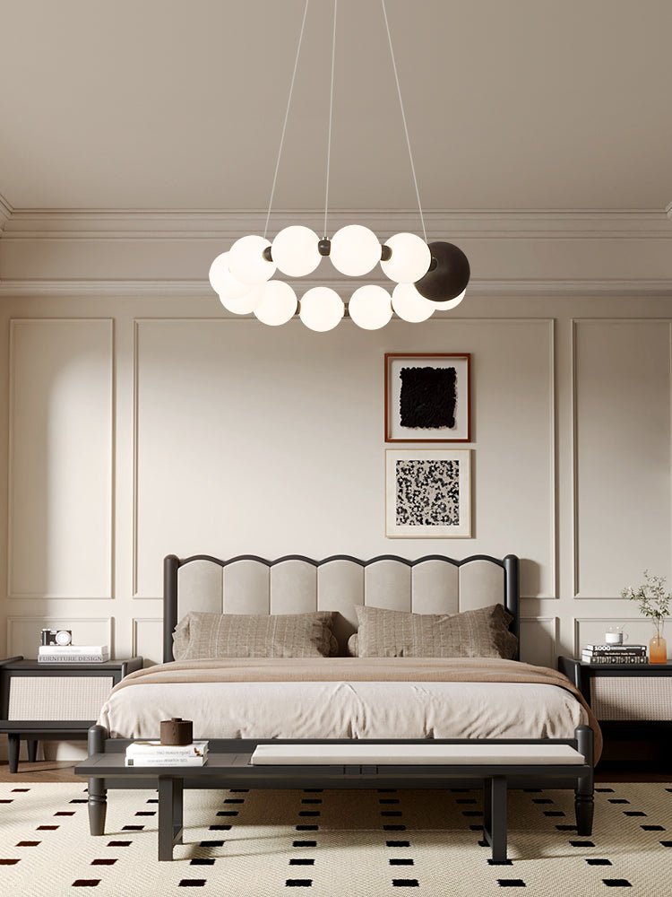 Shine Lustre Moderne Anneau de Perles Célestes