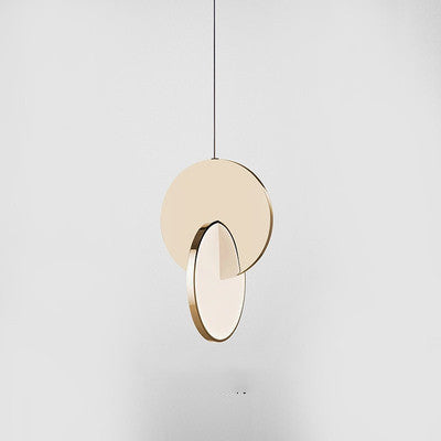 Arisha Luminaires Suspension  Minimaliste Métal Or/Argent Salon